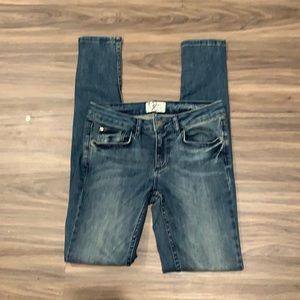 Miss denim kids 8 skinny jeans blue